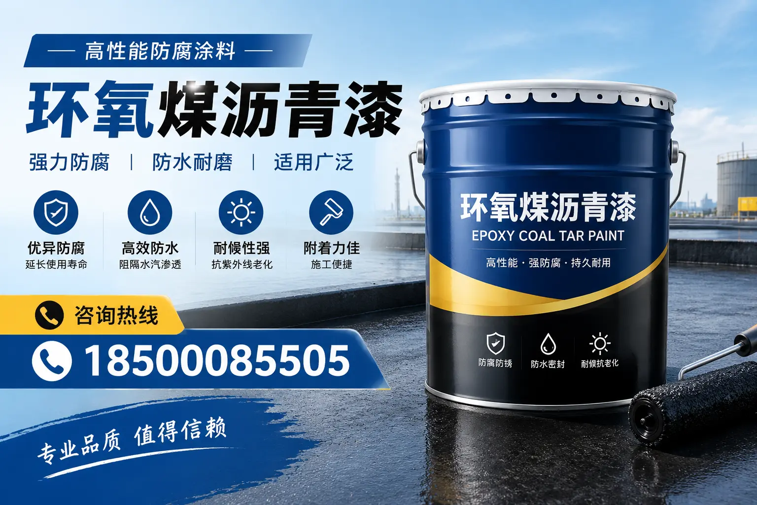 环氧煤沥青漆的主要成分与功能，长葛用户深度了解